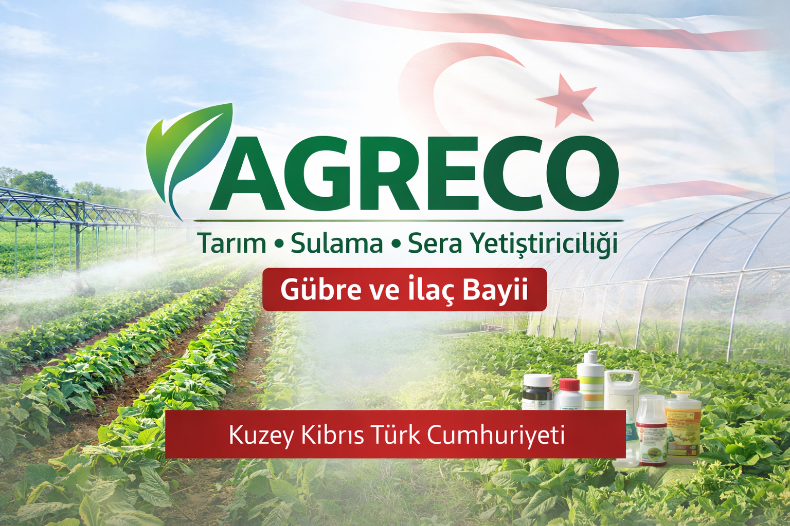 Agreko tarım faliyetleri Kıbrıs